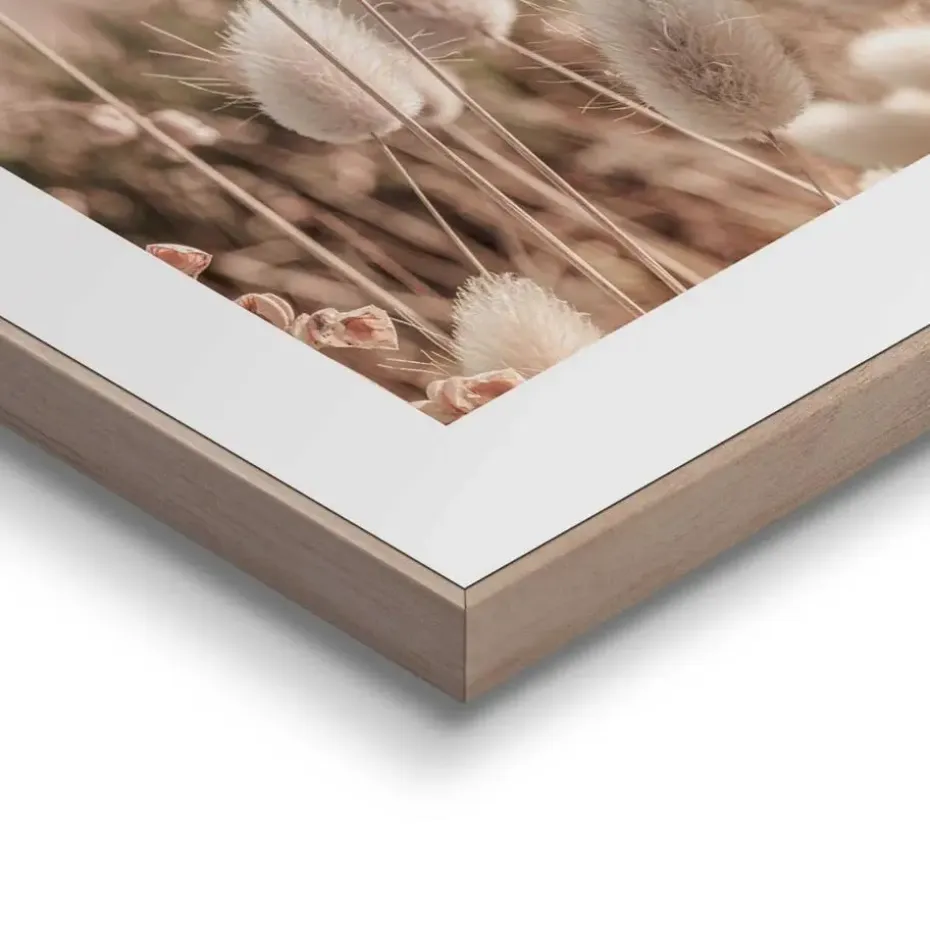 Set poster met lijst - Aards & Abstract