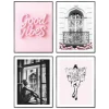 Set poster met lijst - Good Vibes