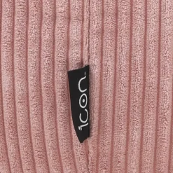 Set van 2 icon Zitzak Kingston - Corduroy Zitzak Volwassenen - Oud roze