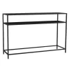 Sidetable Jaxx - zwart - 79x120x35 cm