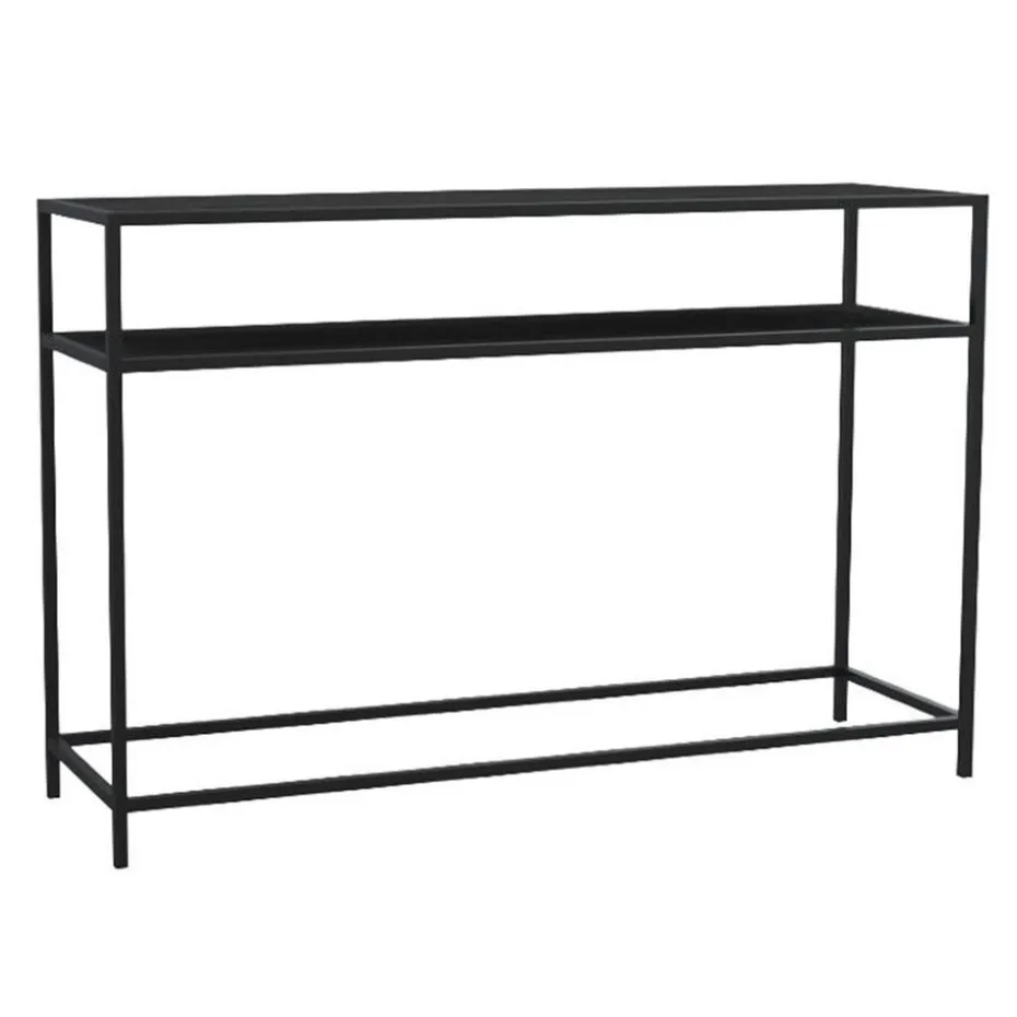 Sidetable Jaxx - zwart - 79x120x35 cm