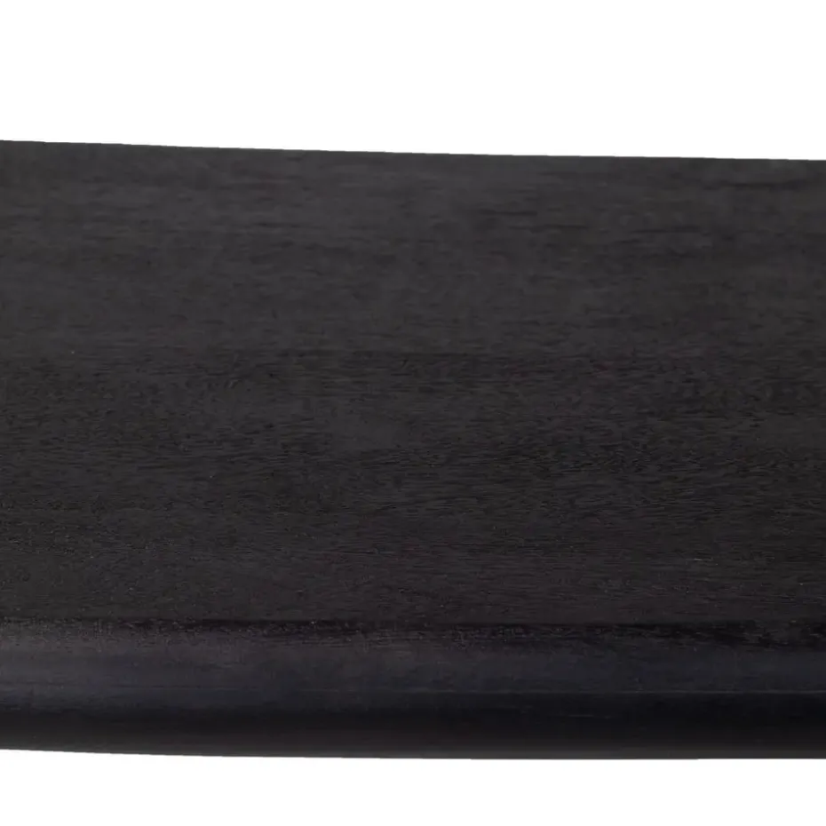 Sidetable Mangohout Zwart - 113x44x76cm - Rumi