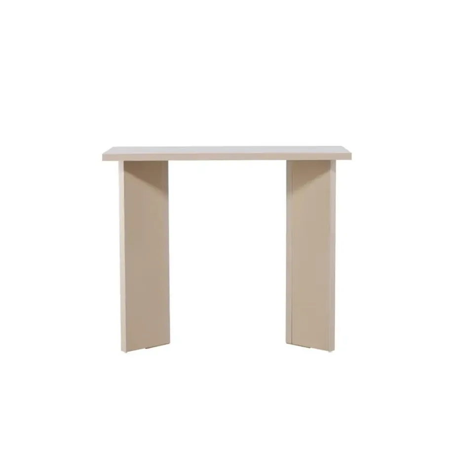 Sidetable Rechthoek - Beige MDF - 90x42x75cm - Kristiansund