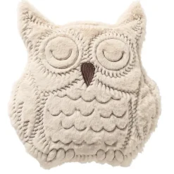 Sierkussen Owl - Whitecap Gray - 35x40 cm