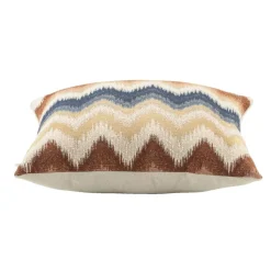 Sierkussen Ward - off-white/bruin - 45x45 cm