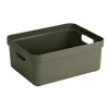 Sigma home box 24 liter - donkergroen - 45,3x35,4x18,3 cm