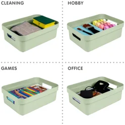 Sigma home opbergbox 9L groen