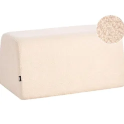 SINCLAIR - Poef - Beige - Bouclé