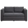 Slaapbank Sirena - antraciet - 72x139x69 cm