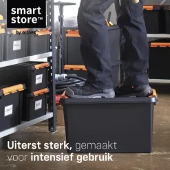 SmartStore Stevige Opbergbox 14L Set van 3 - 40x30x19cm