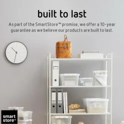 SmartStore Stevige Opbergbox 7L Set van 2 - 28x28x17cm