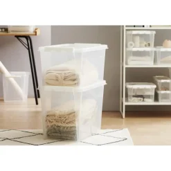 SmartStore Stevige Opbergbox 46L Set van 5 - 59x39x31cm