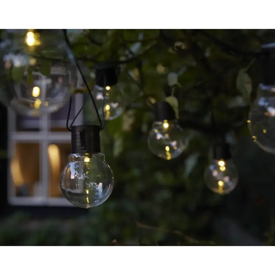 Solar Lichtsnoer Menorca Feestverlichting 10x LED
