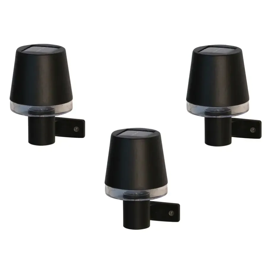 Solar Wandlamp - Cala d'Or - 3 stuks