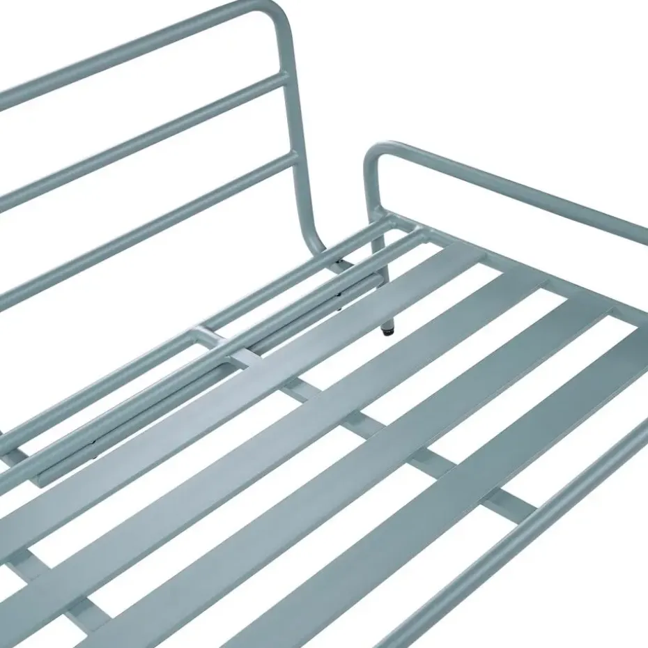SOLOFRA - Tuinbank 2-zits - Mintgroen - Aluminium