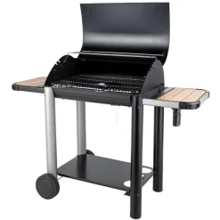 Somagic Barbecue VULCANO 3004 - Zwart - Staal