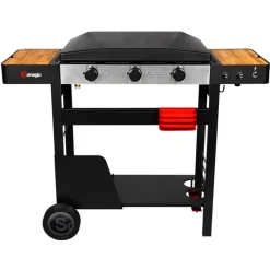 Somagic Plancha - Zwart - 112.5 x 47.5 x 88.5cm