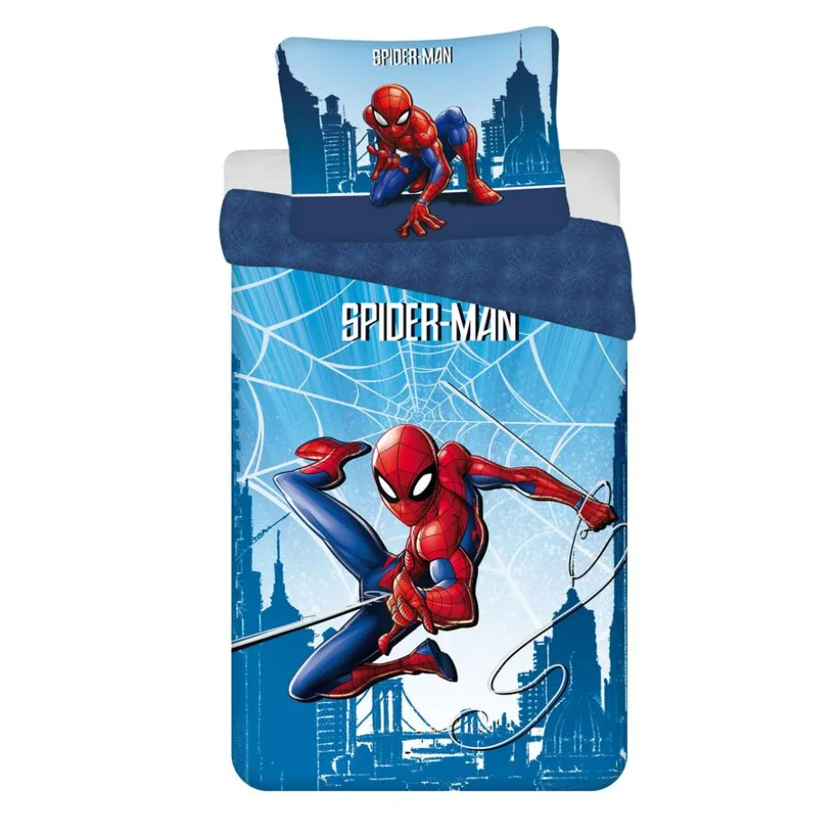 SpiderMan Dekbedovertrek Spider Sense - Eenpersoons - 140 x 200 cm - Katoen