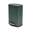 Spirella Pedaalemmer Venice - donkergroen - metaal - 21 x 30 cm