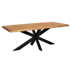 Starfurn - Boomstamtafel Denver - Bruin - 90x180x76 cm