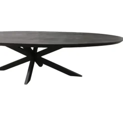 Starfurn - Eettafel Brandy - Zwart - 120x300x76 cm