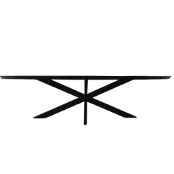 Starfurn - Eettafel Brandy - Zwart - 90x160x76 cm