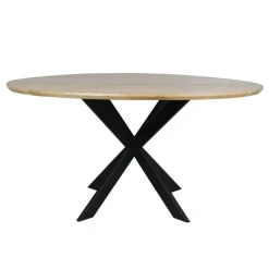 Starfurn - Eettafel Ferris - Bruin - 150x150x76 cm