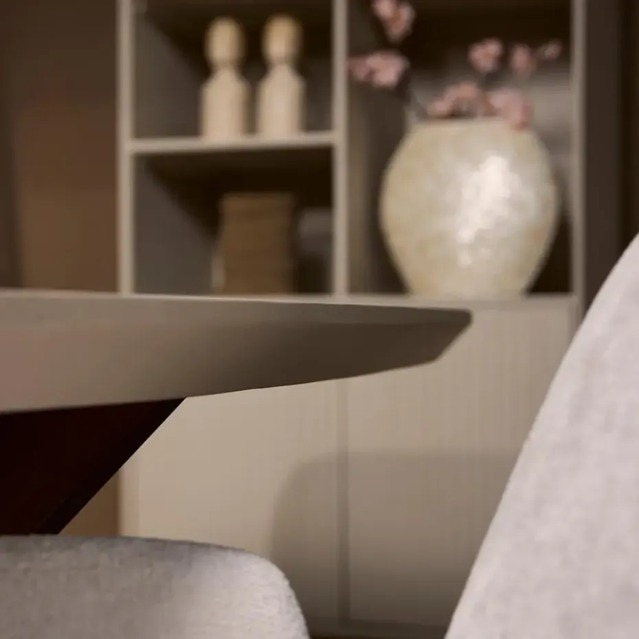 StarFurn - Eettafel Madison 280 cm Deens Ovaal - zand/brons