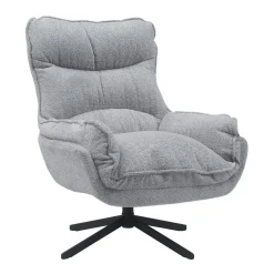 Starfurn - Fauteuil Vera - Grijs - 83x115x59 cm