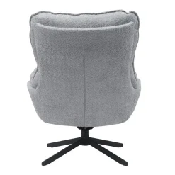 Starfurn - Fauteuil Vera - Grijs - 83x115x59 cm