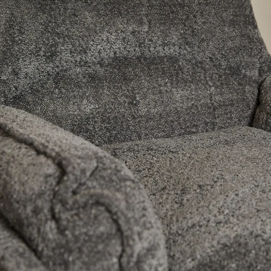 Starfurn - Fauteuil Vera - Grijs - 83x115x59 cm