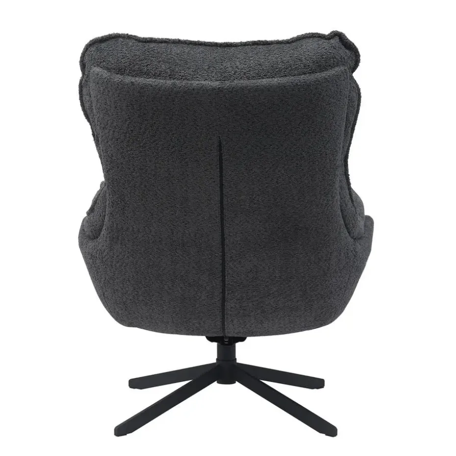 Starfurn - Fauteuil Vera - Grijs - 83x115x59 cm