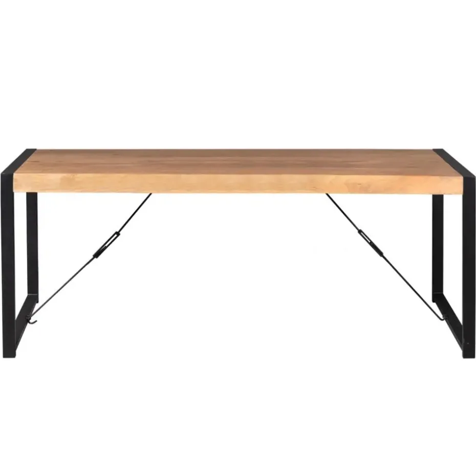 StarFurn - Rechthoekige eettafel Boaz - 220 cm - naturel