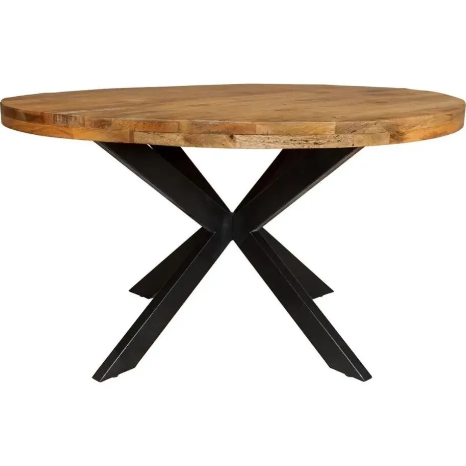 StarFurn - Ronde eettafel Denver - ø130 cm - naturel