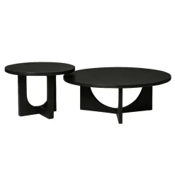 StarFurn - Salontafel Guus - zwart - 60 cm