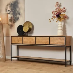 Starfurn - Sidetable RichWood - Bruin - 35x180x76 cm