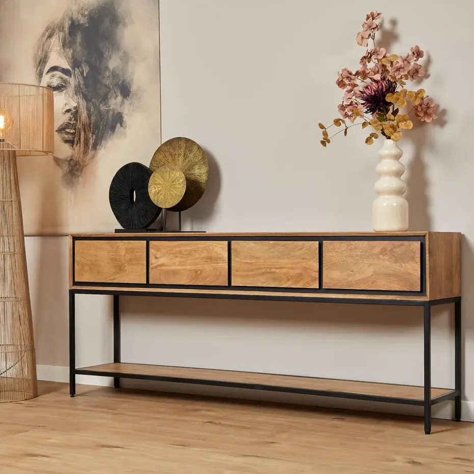 Starfurn - Sidetable RichWood - Bruin - 35x180x76 cm