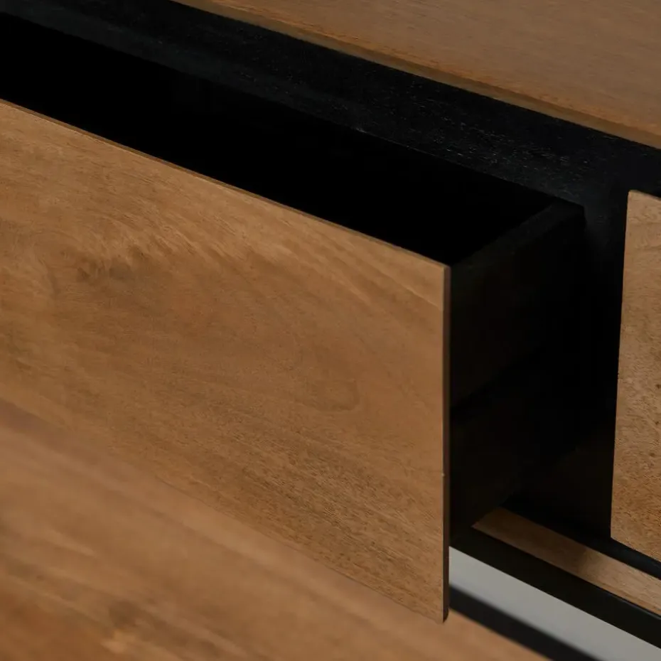Starfurn - Sidetable RichWood - Bruin - 35x180x76 cm