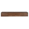 Starfurn - Tv meubel Vision - Bruin - 30x200x35 cm