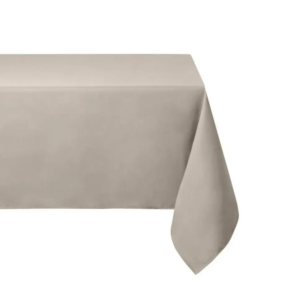 Stof Textiles Tafelkleed - 145 x 200 cm - licht taupe