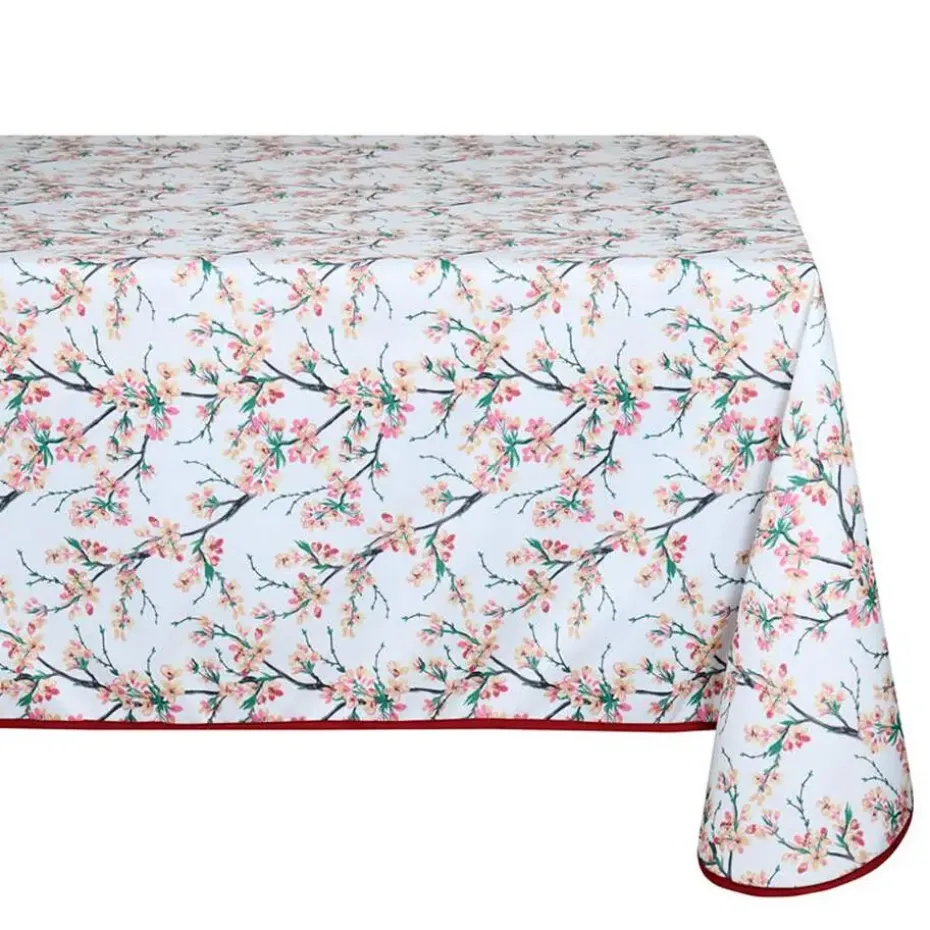Stof Textiles Tafelkleed - 145 x 240 cm - bloesem Tafellaken
