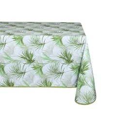 Stof Textiles Tafelkleed - 145 x 240 cm - palmbladeren Tafellaken