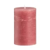 Stompkaars rustiek Sfeer - oudroze - 11 cm