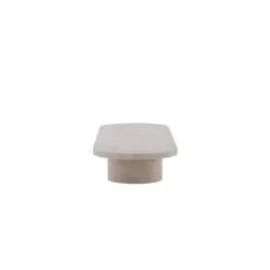 Svea - Antonio ovale salontafel - 60 x 190 cm - marmerlook