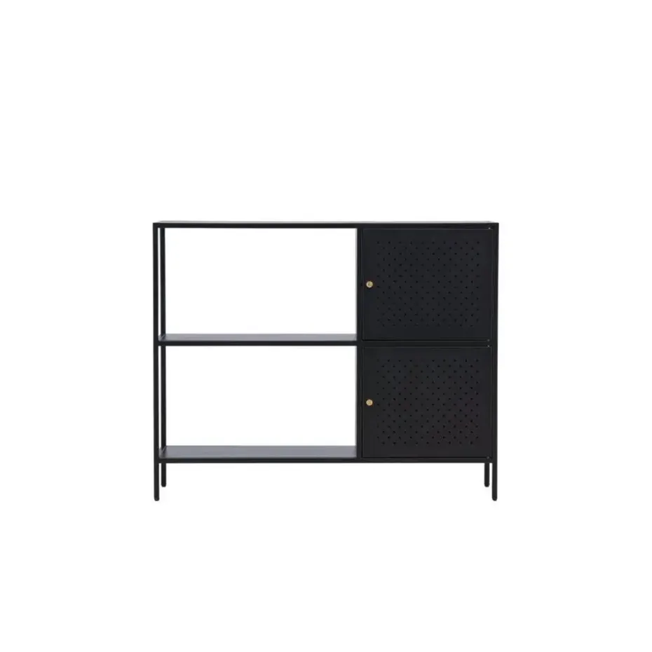Svea - Camilla wandkast - 100 x 75 cm - zwart