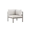 Svea - Diego bank module hoek - bruin/beige