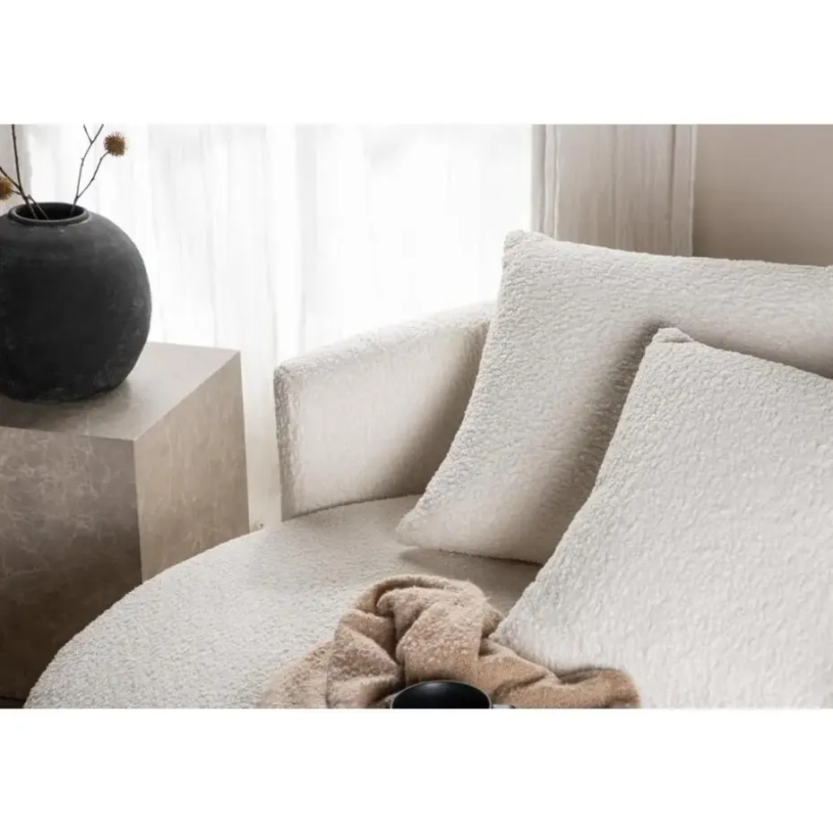 Svea - Elena loveseat teddy - wit