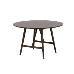 Svea - Isabella ronde eettafel - ø100 cm - donkerbruin