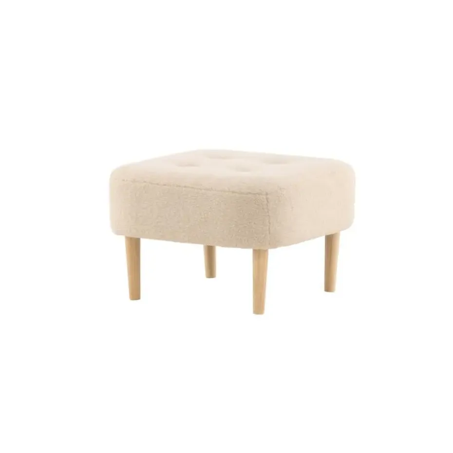 Svea - Kai poef - teddy - beige