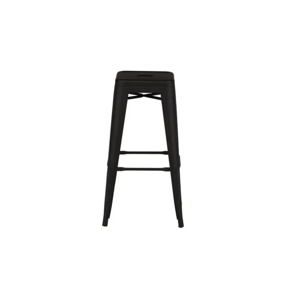 Svea - Metpe barkruk 76 cm - zwart